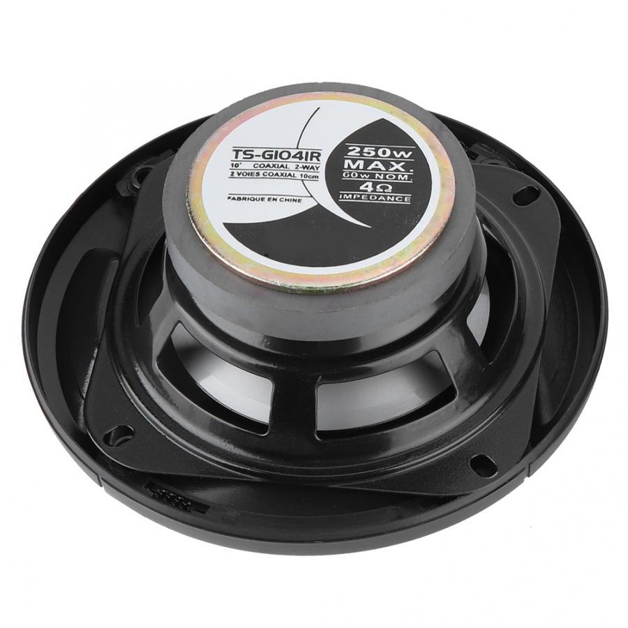 Auto accessorie 2 pcs Auto Luidsprekers 4 inch 250 W Auto Voor/Achter Deur Coaxiale Audio Speaker arriveert automobiles