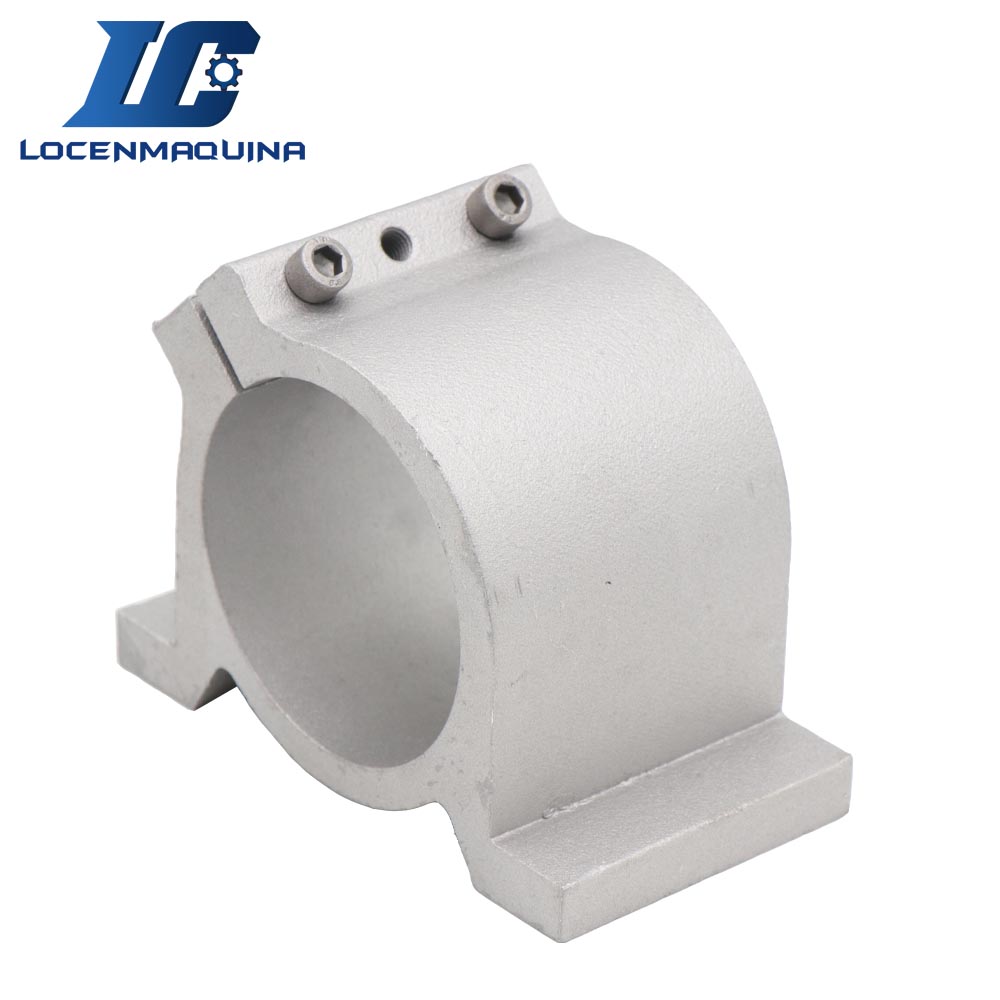 Cast Aluminum 65mm 80MM CNC Spindle Clamp for 1.5KW 2.2KW Spindle Tighten Tool
