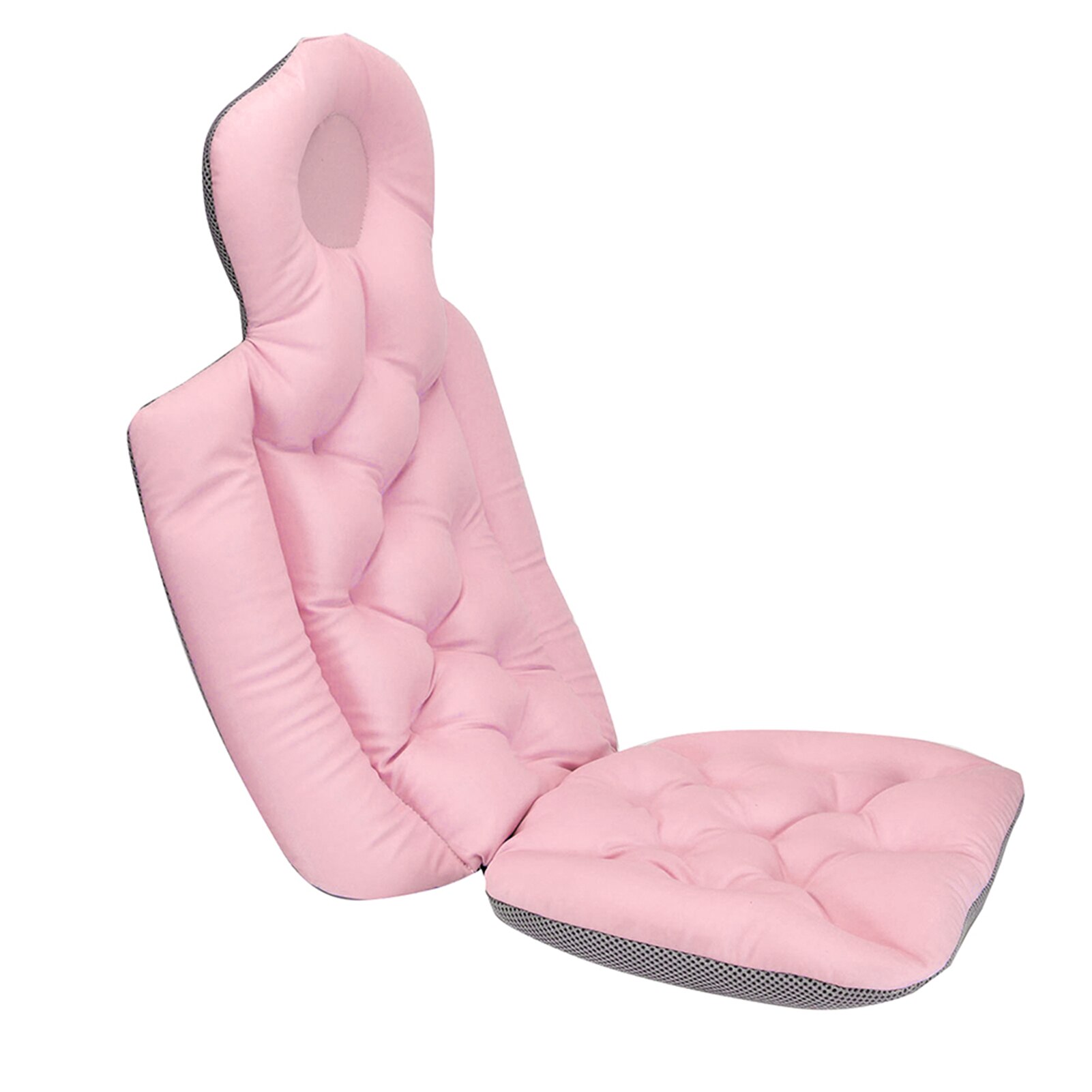 Bathtub Pillow Back Support Bath Cushion Full Body Shoulder For Head Home Neck Ergonomic Non Slip Spa Soft Bathroom