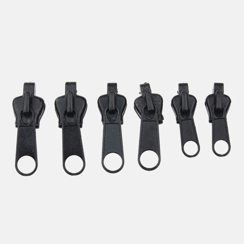 6 Pcs / set 3 # Universal Instant Fix Zipper Repair Kit Replacement Zip Slider Teeth Rescue Zippers For Sewing: 1