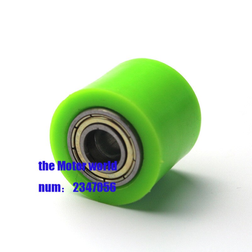 8mm 10mm Chain Roller Tensioner Pulley Wheel Guide For YZF KTM RMZ KLX CRF 80 250 150 250 450 Motorcycle Motocross Pit Dirt Bike: 8mm green