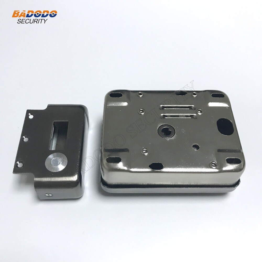 Electric lock motor lock support 125KHz RFID card mechanical keys to open the door for access control home security