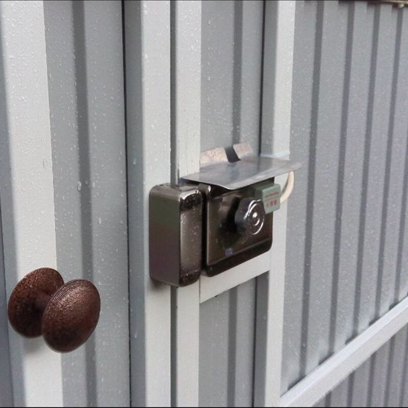 Wifi Control Electric Lock &amp; Access Control System Electronic Integrated RFID Door Rim Lock With ID Reader 125khz