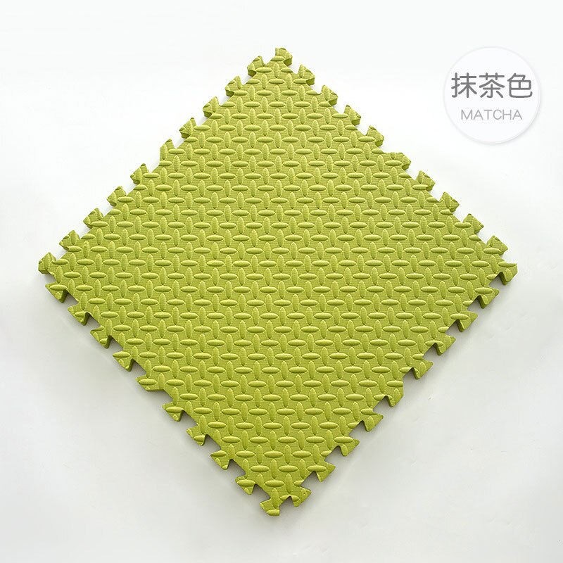 10 stuks eva-schuim baby speelmat gestikt kruipkleed kind ontwikkelingsmat gemonteerd massief tapijt puzzelmat baby gym speelgoed: Qc0084-10