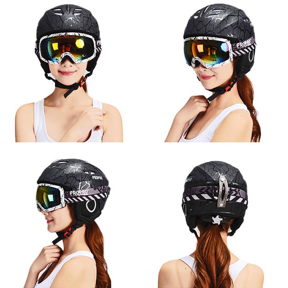 Schnee Sport Radfahren Erwachsene freundlicher Ich bin Freien Ski Helm Integral- geformten Snowboard Warme Skateboard Sicherheit ABS Herbst Winter