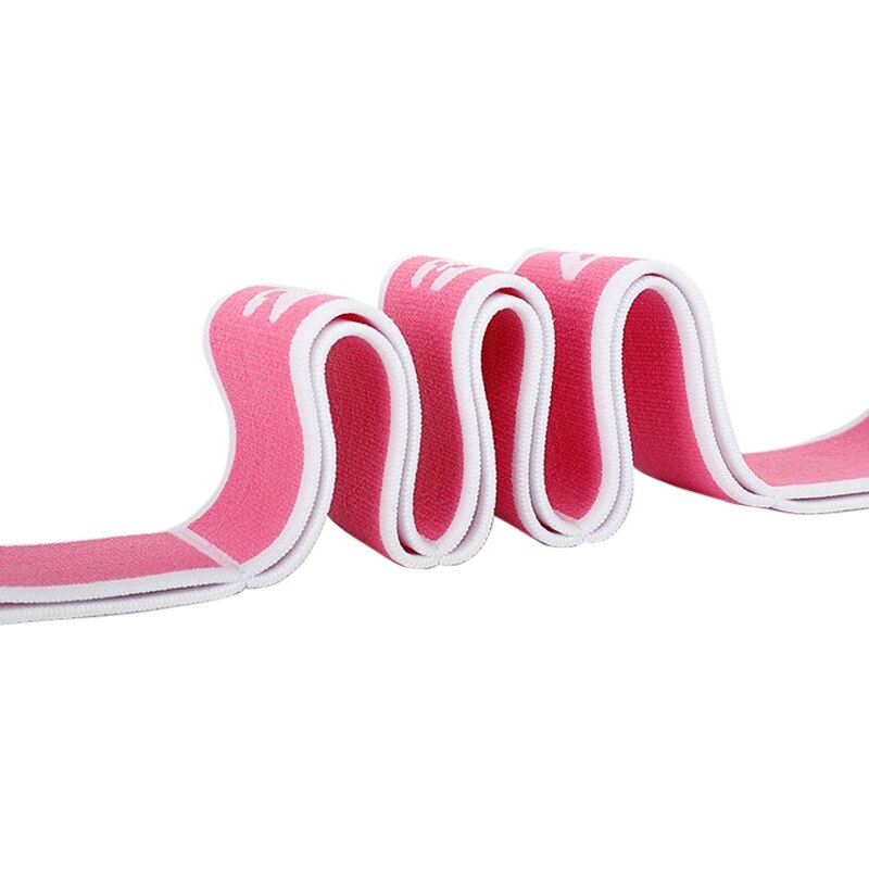 Elastic Nylon Yoga Stretch Strap With 8 Loops Latex Latin Dance Band Split Stretching Toughness Training Fitness Tool