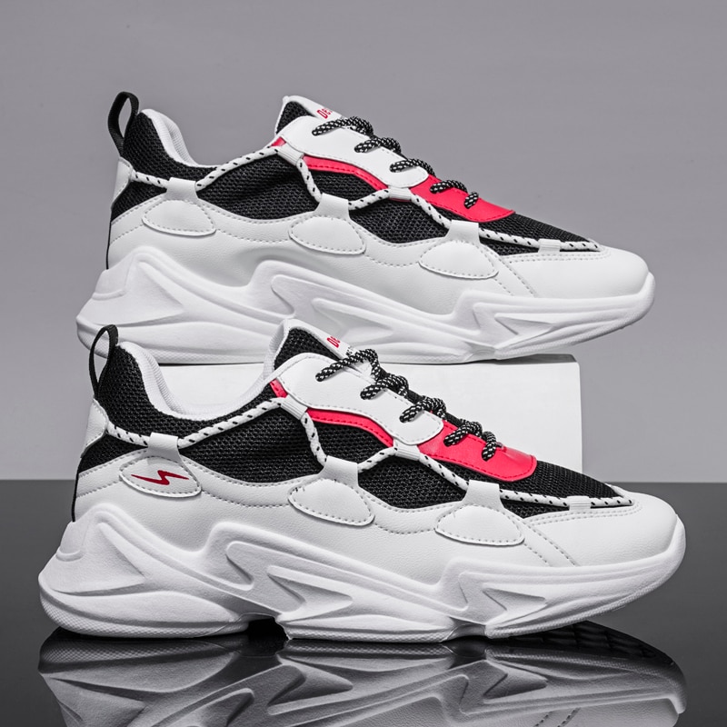 Men's casual shoes Men Canvas Sneakers men's shoes walking shoe Air cushion shoes Breathable Walking shoes Plus Glow