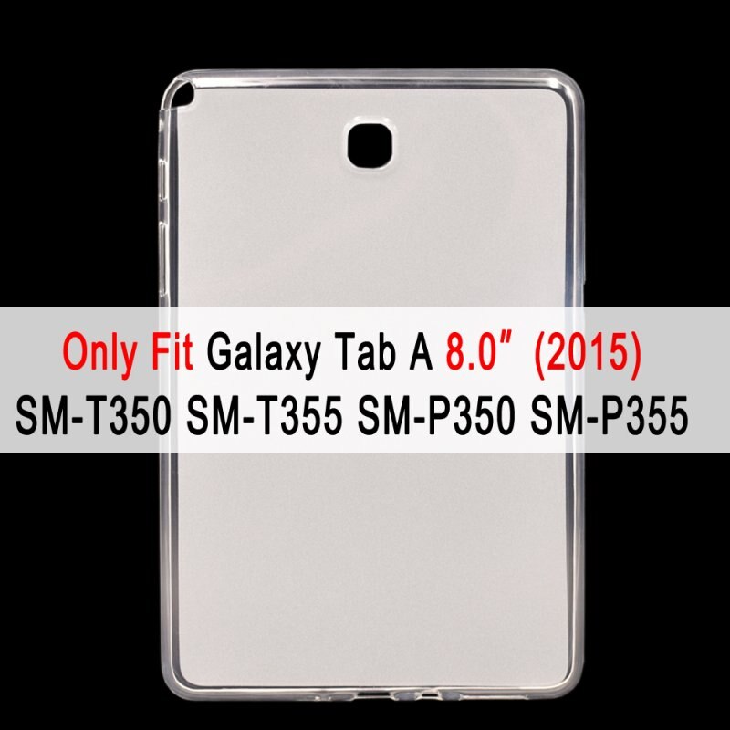 Miękki futerał dla samsung Galaxy Tab A A6 10.1 10.5 7.0 8.0 9.7 2015 2016 2017 2018 2019 T510 T580 P580 T590 T550 pokrywa: For SM-P350 SM-P355