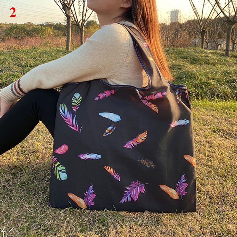 Dikke Opvouwbare Boodschappentas Opbergtas Grote Capaciteit Herbruikbare Boodschappentas Eco Vriendelijke Supermarkt Waterdichte Schoudertas 2022: 2