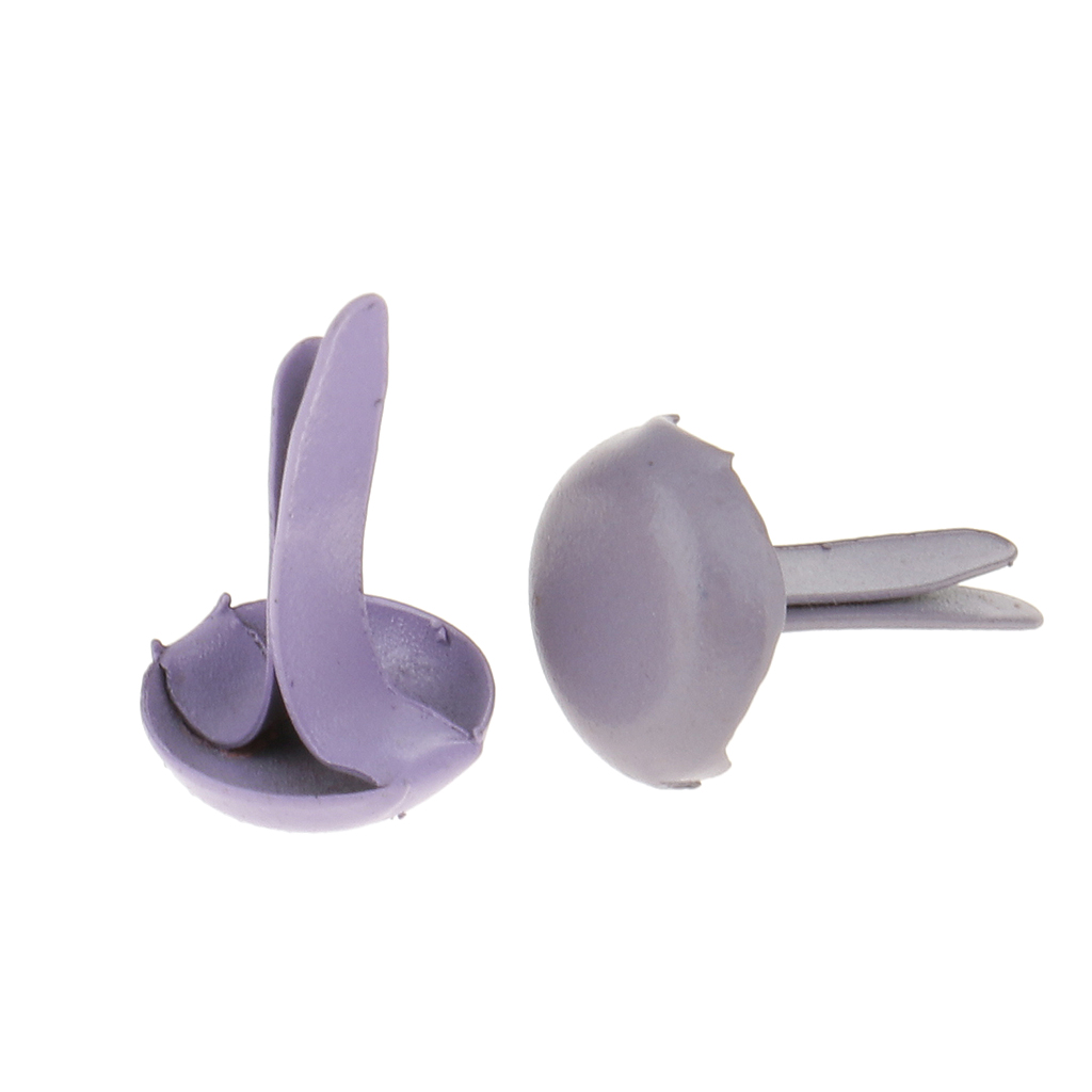 600x Colorful Split Pins Craft Beads Paper Fasteners Scrapbooking Accessory