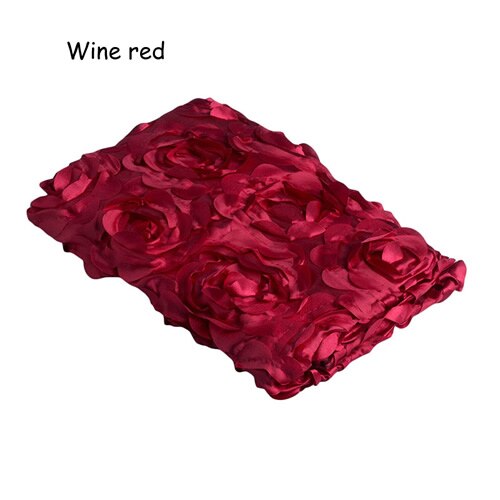 Newborn Baby 3D Photography Photo Prop Rose Flower Backdrop Blanket Rug 11 Color