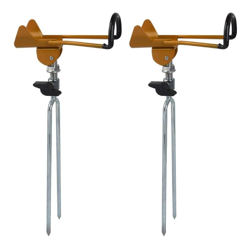 Upgraded Rod Holders for Bank Fishing,Fish Rod Holder Ground, Fishing Rod G99D