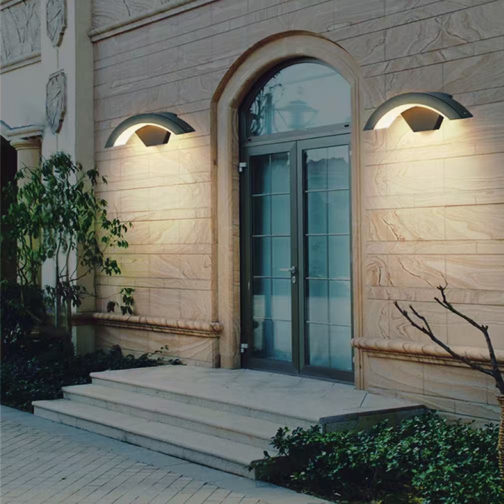 Buitenwandlamp Waterdicht IP65/LED-verlichting PIR Bewegingssensor 18W24W36W/Moderne Villa Tuin Veranda Ingang Aluminium Lamplichaam