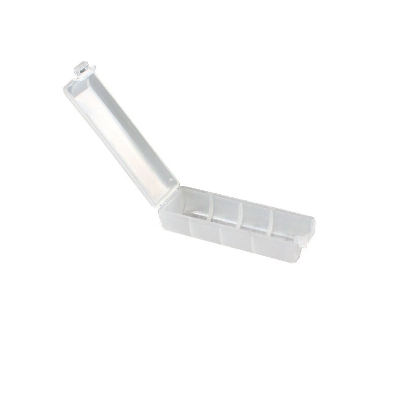 2 Pcs/lot 18650 Batteries Box Transparent Clear Portable Small Battery Case Cover Holder Hard Plastic Pretty Storage Boxes