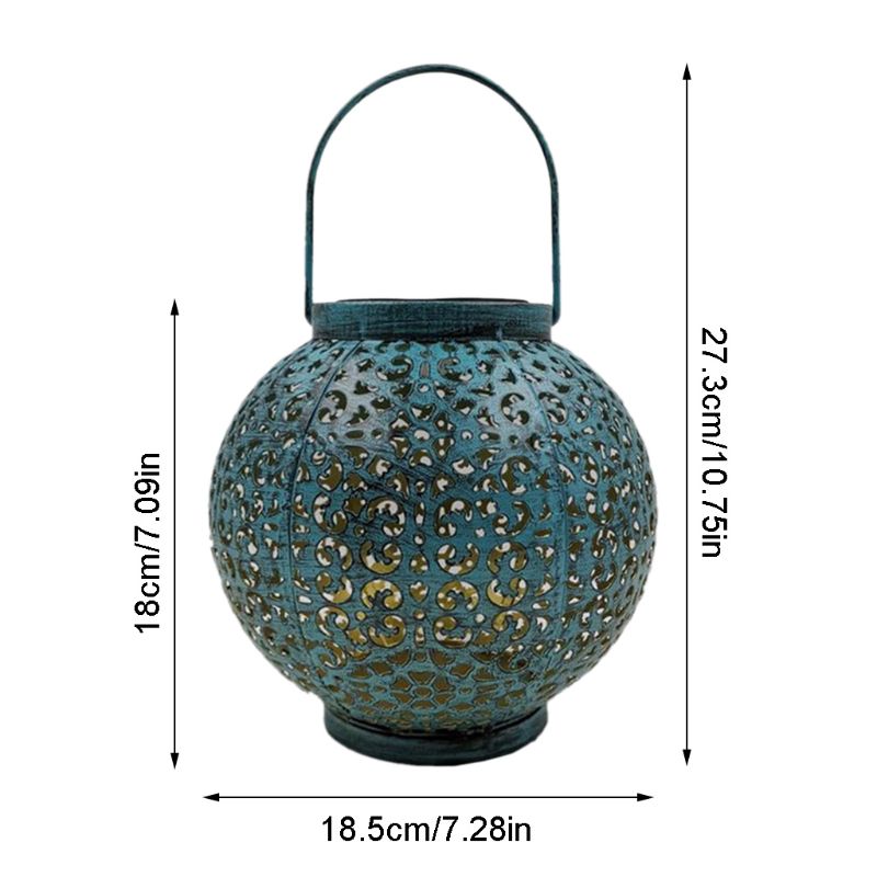 Garten Solar- Hohl Licht Hängen Schatten Laterne LED Wasserdichte draussen Hof Terrasse Landschaft Lampe Dekoration