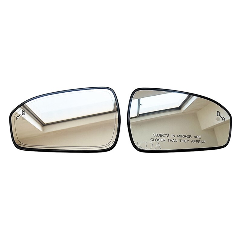 Auto Heated Blind Spot Warning Wing Rear Mirror Glass For Ford Fusion USA Version