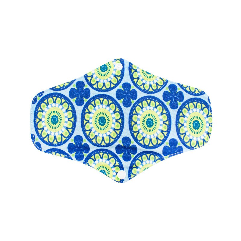 18*25CM Menstruations Pads für Nacht Verwenden frauen feminin higgiene mehrweg menstruations Pad Atmungs Waschbar Tuch Pads: YWS-M05