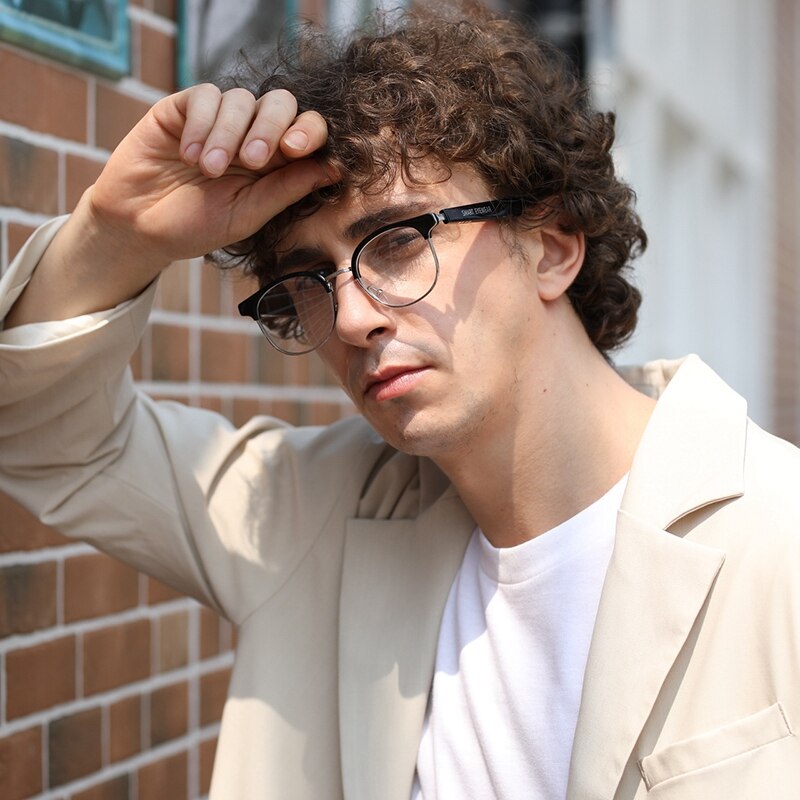 Kx04b óculos inteligentes sem fio bluetooth mãos livres chamando o orelha aberta anti-azul lentes de luz: Default Title