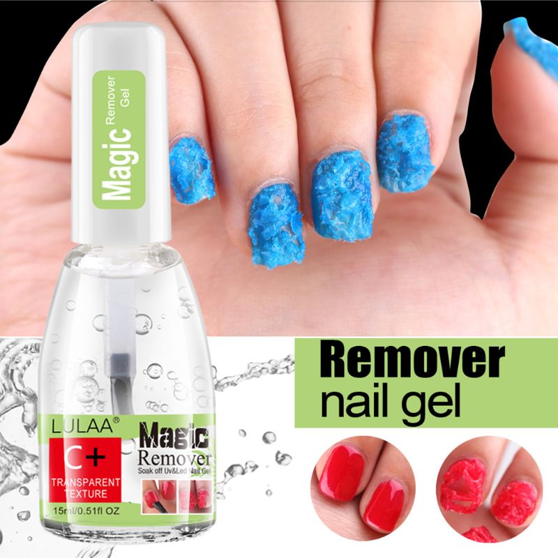 15Ml Nagellak Remover Uv Gel Soak Off Removal Manicure Cleaner Tool Q84B