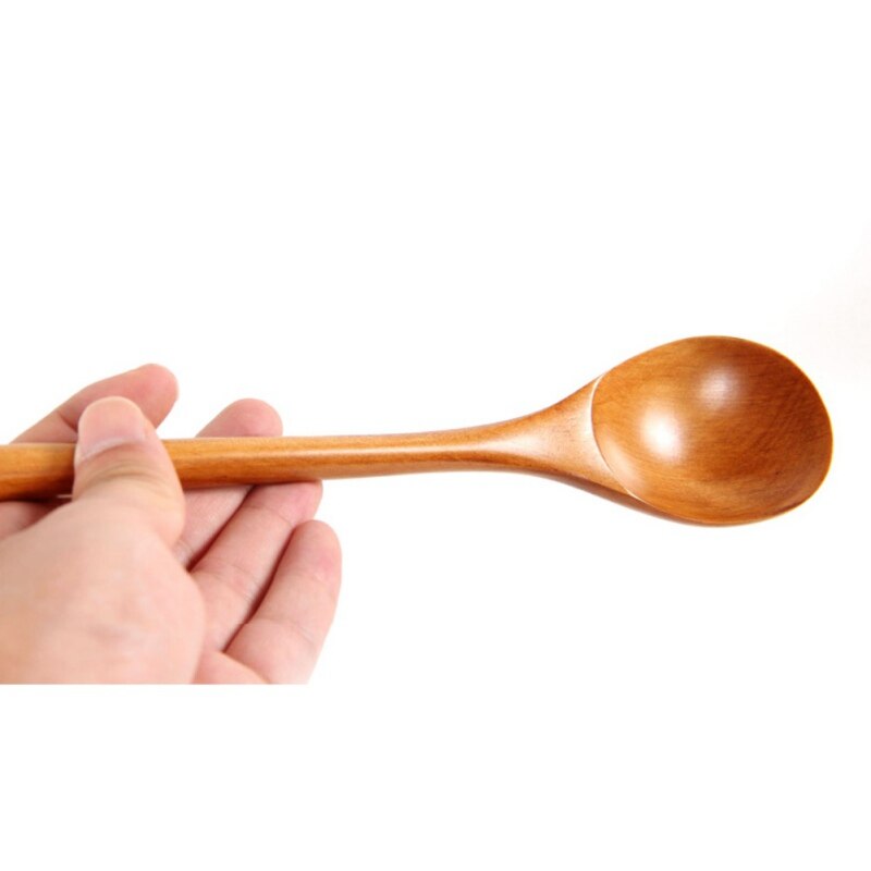 13-Inch Japanese Style Long Handle Wooden Tasting ... – Grandado
