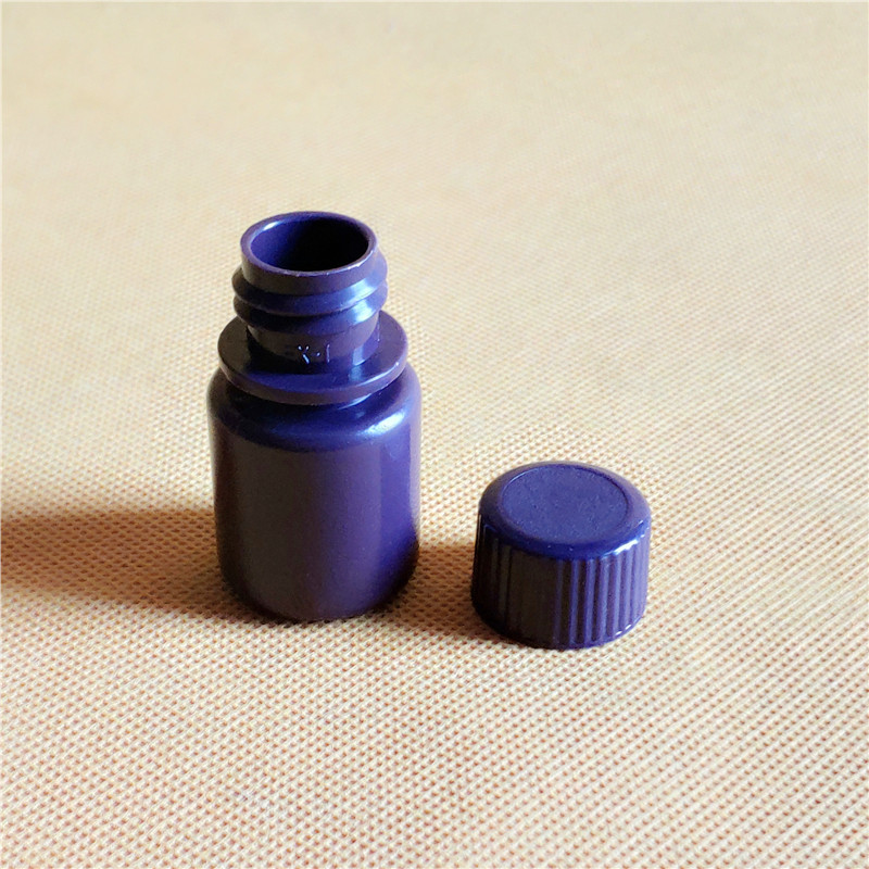 10Pcs 30ml Brown PP Plastic Chemical Reagent Bottle,Chemistry Polypropylene Sample Bottle