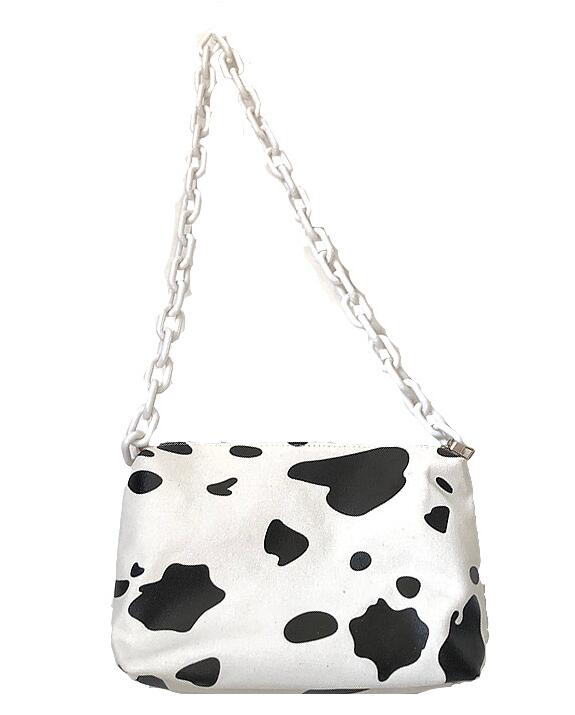 nouvelle vache imprimer ins locomotive amoureux sac version coréenne du sac à bandoulière décontracté: Default Title
