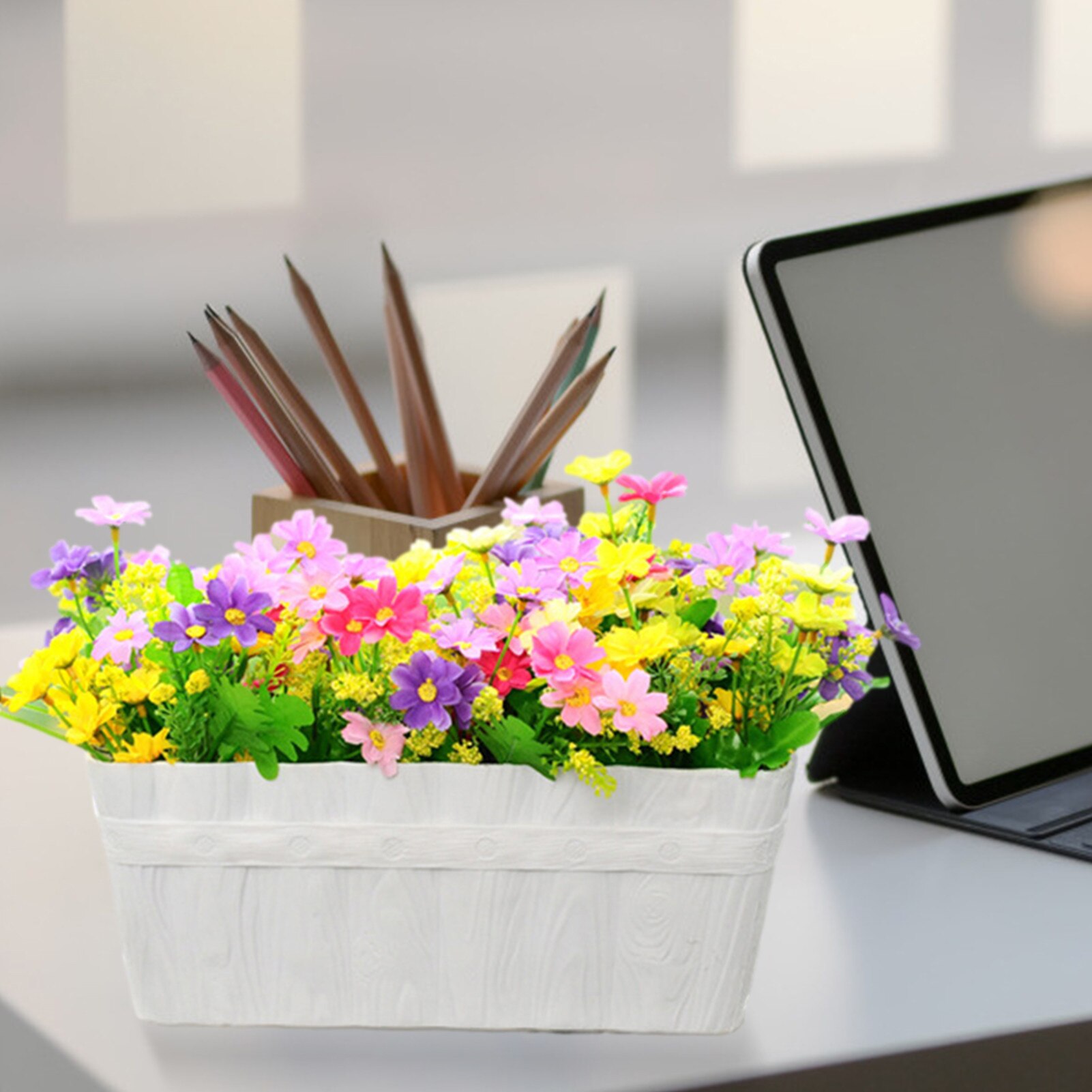 European Style Plant Pots Rectangular Succulent Plant Pot Indoor Plant Pot Succulent Planter Vegetable Growing Container