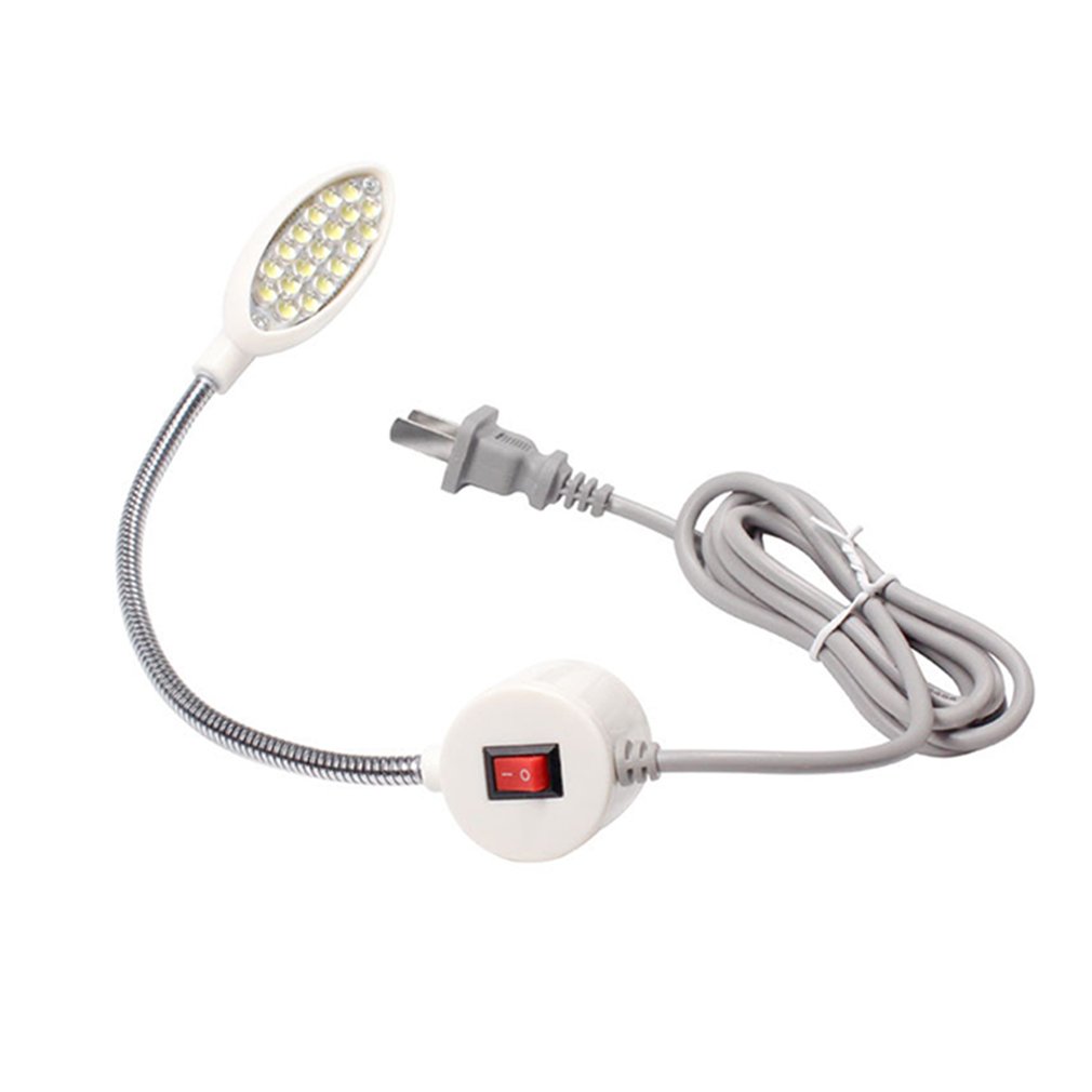 Naaimachine Led Lamp 19 Leds Werklampen Spaarlampen Met Magneten Mount Licht Armatuur Verstelbare Licht: US Plug