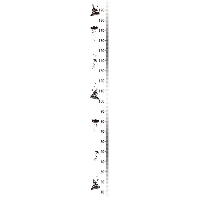 Baby Child Kids Height Ruler Growth Chart Measure Wall Sticker Height Measure Decals Kids Rooms Decor INS Baby Photography Props: 8