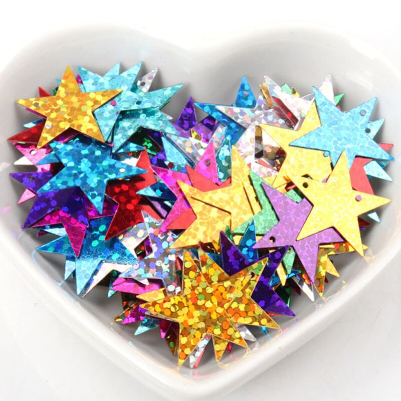 Estrela flor 10g estereoscópico avião pvc solto lantejoulas paillettes costura artesanato crianças diy decoração de vestuário acessório 3-30mm: 19   19x19mm