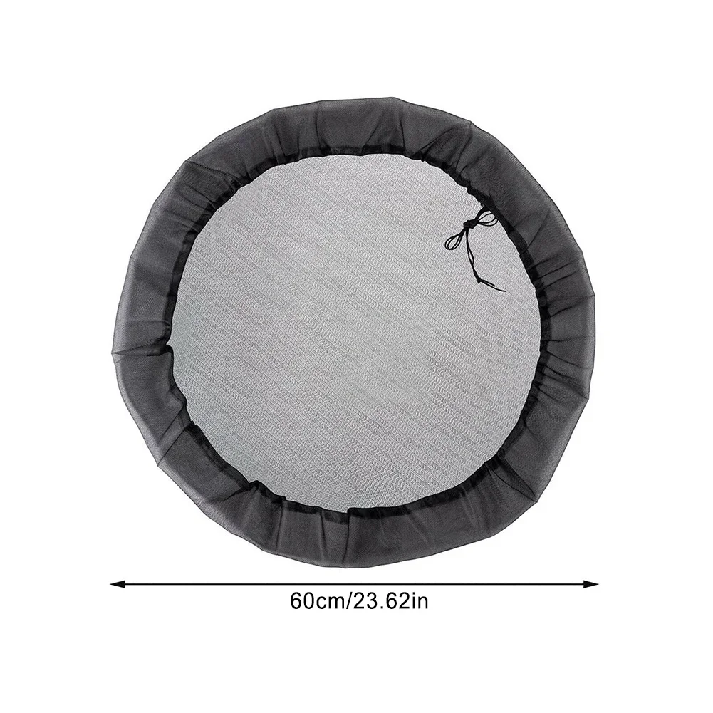 60CM Mesh Cover Netting Voor Regenvaten PE Wateropvang Emmers Anti Muggen Water Bescherming Tank Regendruppel Oogsten