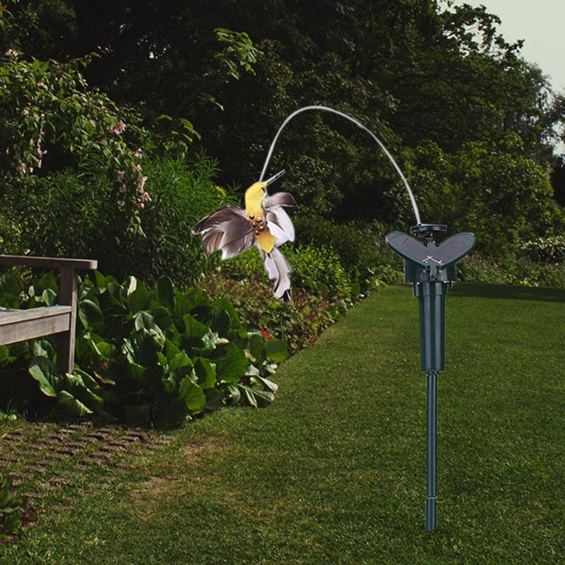 Sol farverig vibration kolibri / sommerfugl hjem haven påske dekoration gør familien til at have en levende lighed