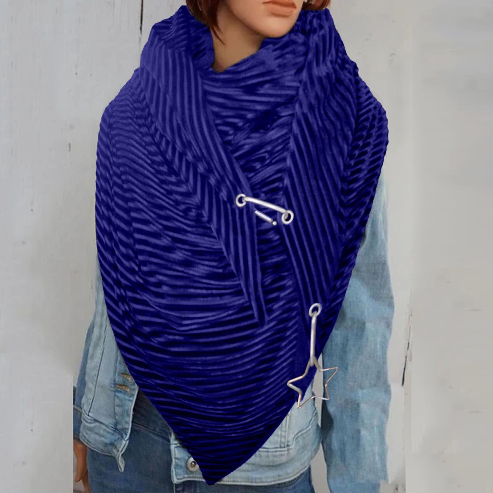 Unisex Bandana Head Scarf For Women Solid Satin Hair Scarfs Retro Female Neck Scarves Multi-purpose Shawl Scarf