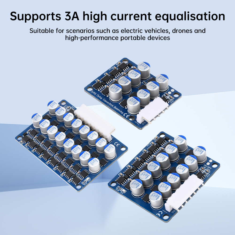 BMS 4S 6S 8S 3A Balans Li-Ion Lifepo4 LTO Lithiumbatterij Actieve Equalizer Balancer Board Condensator egaliseren Plaat