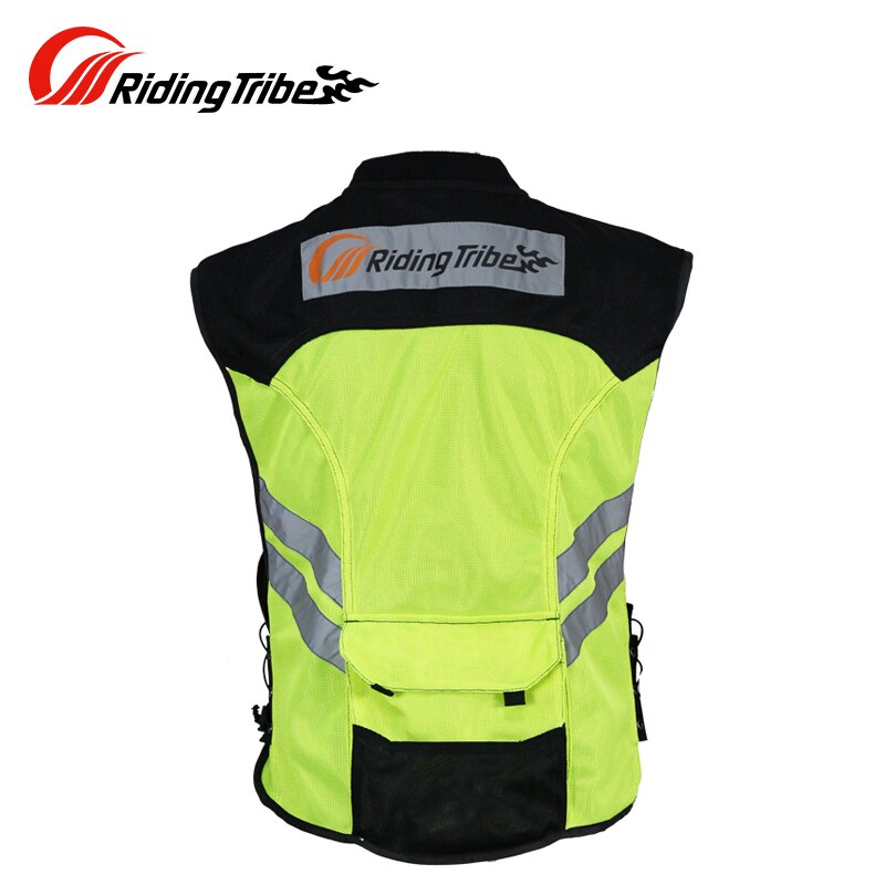 Rijden Stam Motorfiets Reflecterende Vest Motorbike Safty Kleding Moto Waarschuwing Hoge Zichtbaarheid Night Jas Vest Team Uniform