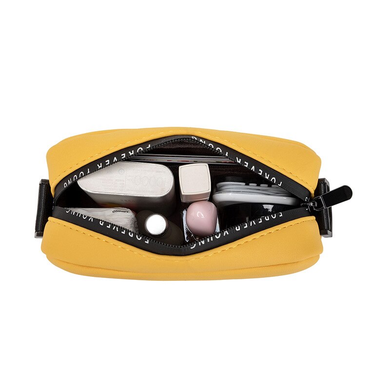 Korean Version solid color Women bag Crossbody Bags Shoulder Bag Women's Leather Handbags Lady messenger Bags Parcel