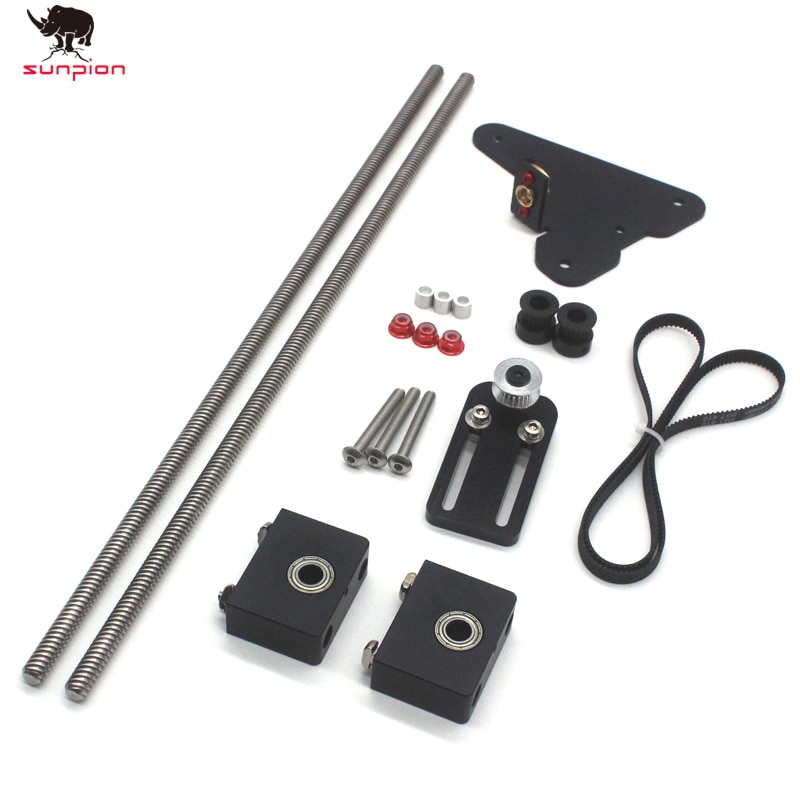 1set Creality Ender 3 CR-10 dual Z axis upgrade kit for Ender 3 Pro 3D printer parts