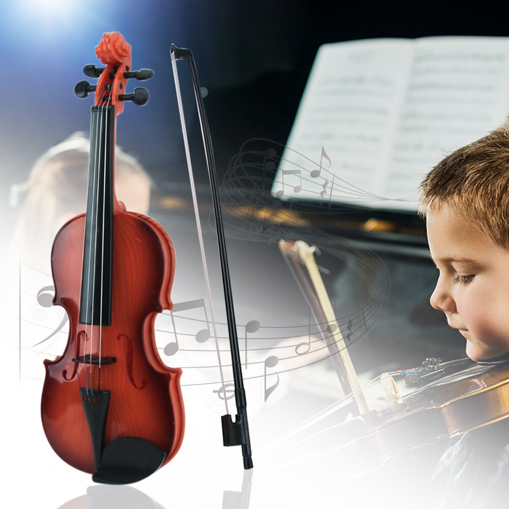 Verstelbare String Boog Akoestische Viool Praktijk Demo Instrument Kinderen Musical Beginner Ontwikkelen Kid Talent Simulatie Speelgoed