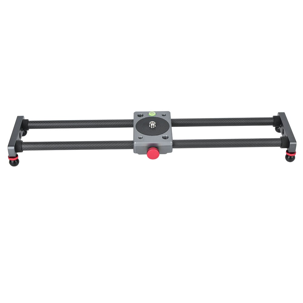 40Cm Carbon Lichtgewicht Fotografie Track Slider Rail Met 1/4in 3/8in Schroef Hole Air Lev