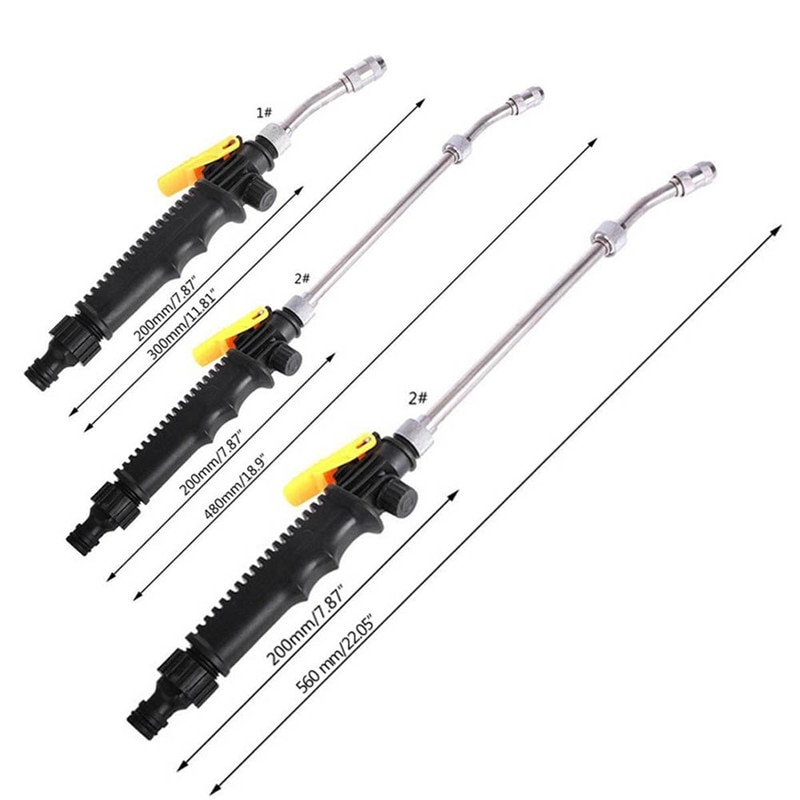 High Pressure Power Water Gun Jet Garden Washer Hose Wand Nozzle Washing Sprayer Watering Spray Sprinkler Cleaning Tool