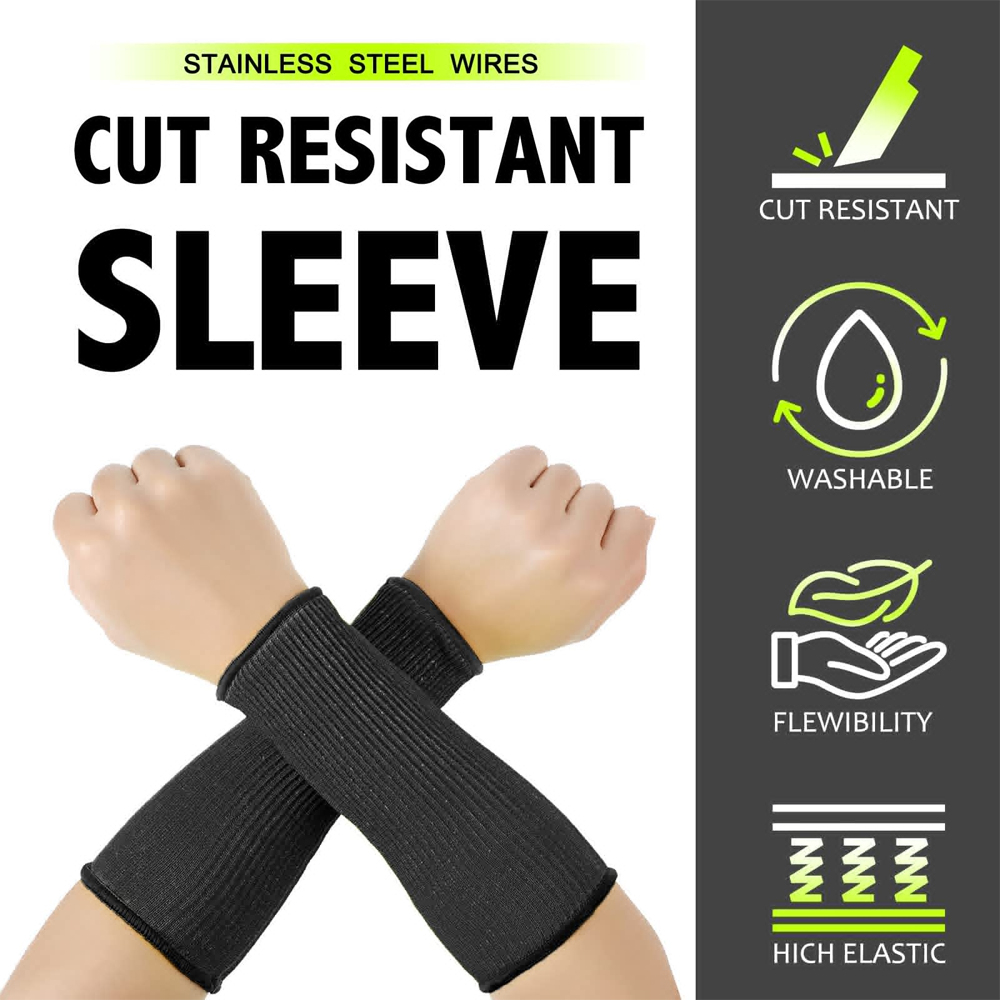 Arm Protectors for Thin Skin - 1Pair Arm Guards for Bruising, Biting & Burns - Gardening, Welding, Kitchen & Pet Grooming