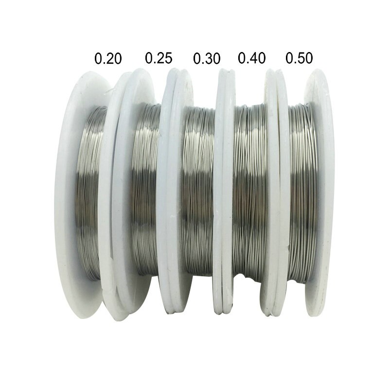 1 Roll Dental Stainless Steel Wire 0.2/0.25/0.3/0.4/0.5mm Orthodontic Line