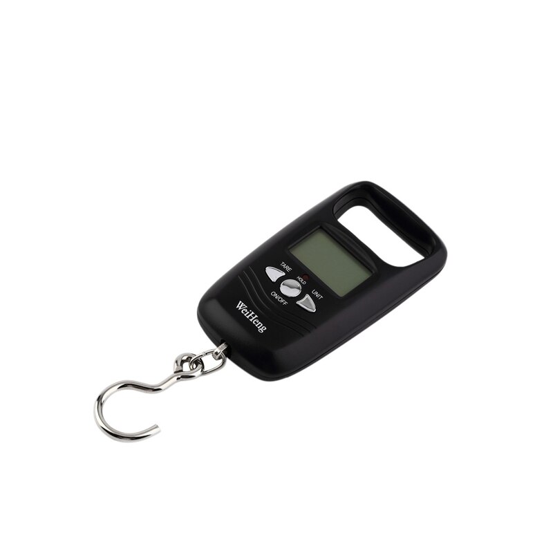 Balanza Digital con gancho LCD de 50kg de doble precisión, Mini equipaje de pesca portátil, bolsillo, balanza electrónica de mano