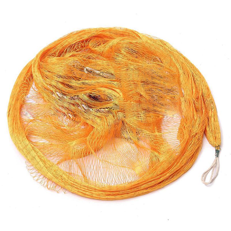 2.2 x 2.2m Nylon Monofilament Fish Gill Net for Hand Casting Fishing Tackle