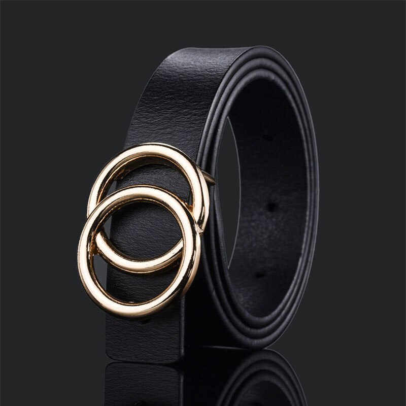 Ceinture femme loisirs cent correspondant jean ceinture femme simple double boucle boucle ceinture femme étudiant style coréen marée