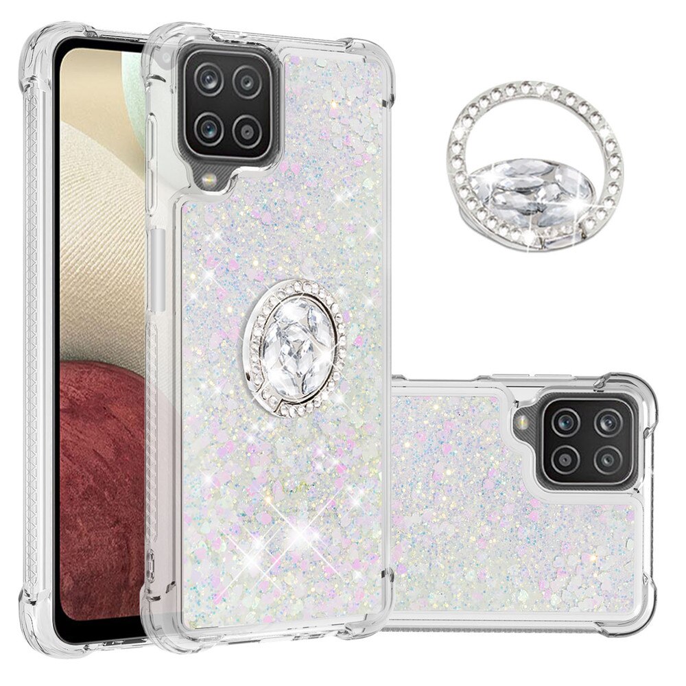 For Xiaomi Mi 10T lite 5G 10T 10T Pro Note 10 litee rhinestone ring buckle Anti-collision quicksand case cover coque casing