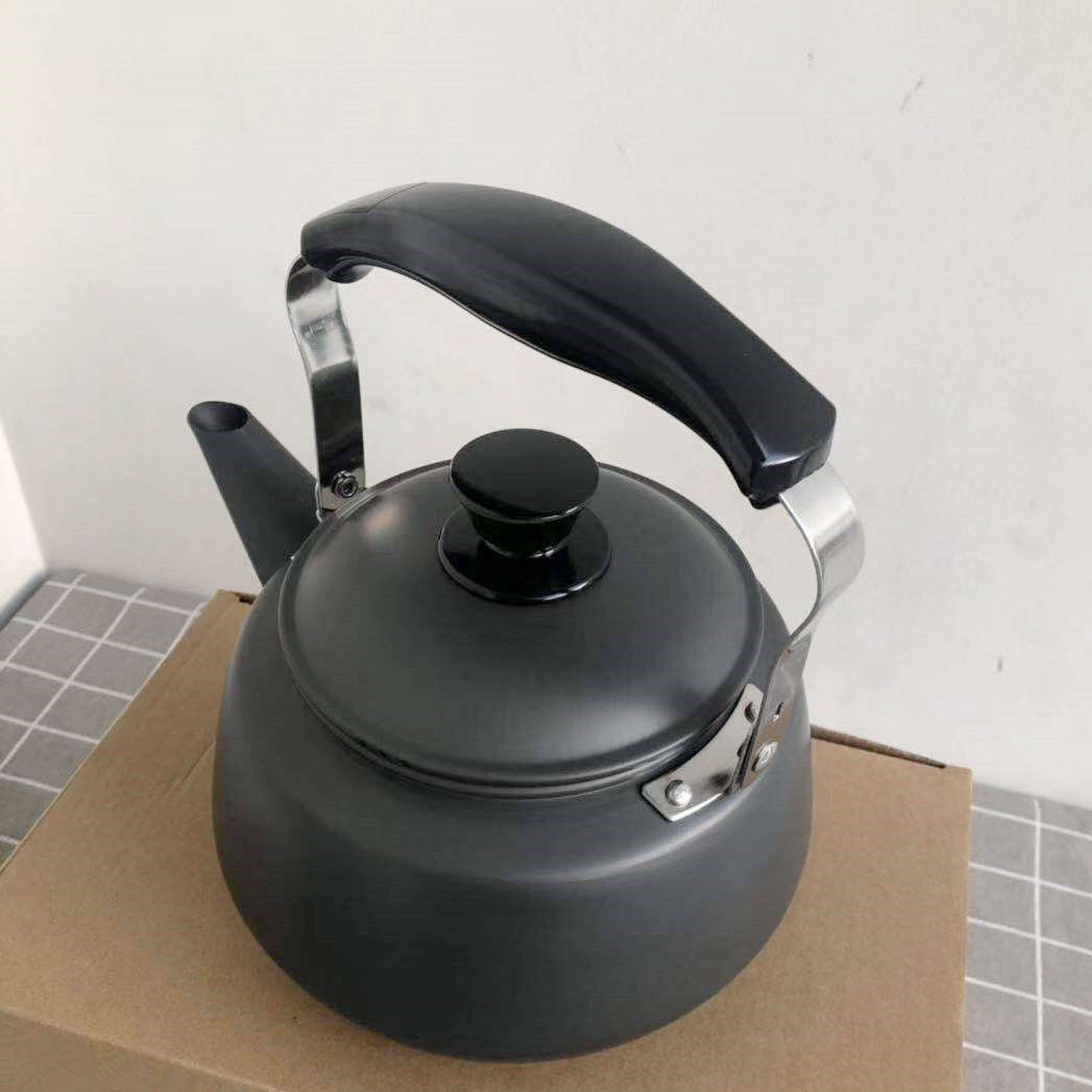 Japanese kettle uncoated hard oxidizing bubble teapot milk aluminum pot stainless handle tea kettle water coffee carafe