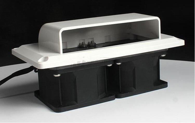 RV vent fan Motorhome Range Fume exhaust fan Side mounted air outlet fan air Canravan extractor hood DC12V 25W