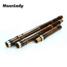 Chinese Traditional Flute Xiao Key G Handmade Bamboo Chinese 3-section Xiao Wind-instrument