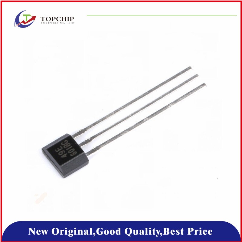 10 Pcs 49E Hall Element SS49E OH49E Hall Sensor Hall Effect Sensor